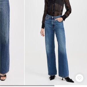 Levi's Ribcage Wide Leg Jeans